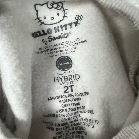 Hello Kitty Dress Long Sleeve Cozy 2T Girls - Picture 5 of 5